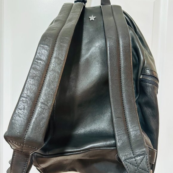 Ash Domino Black Leather Backpack w/Chains (NWT) main image 6